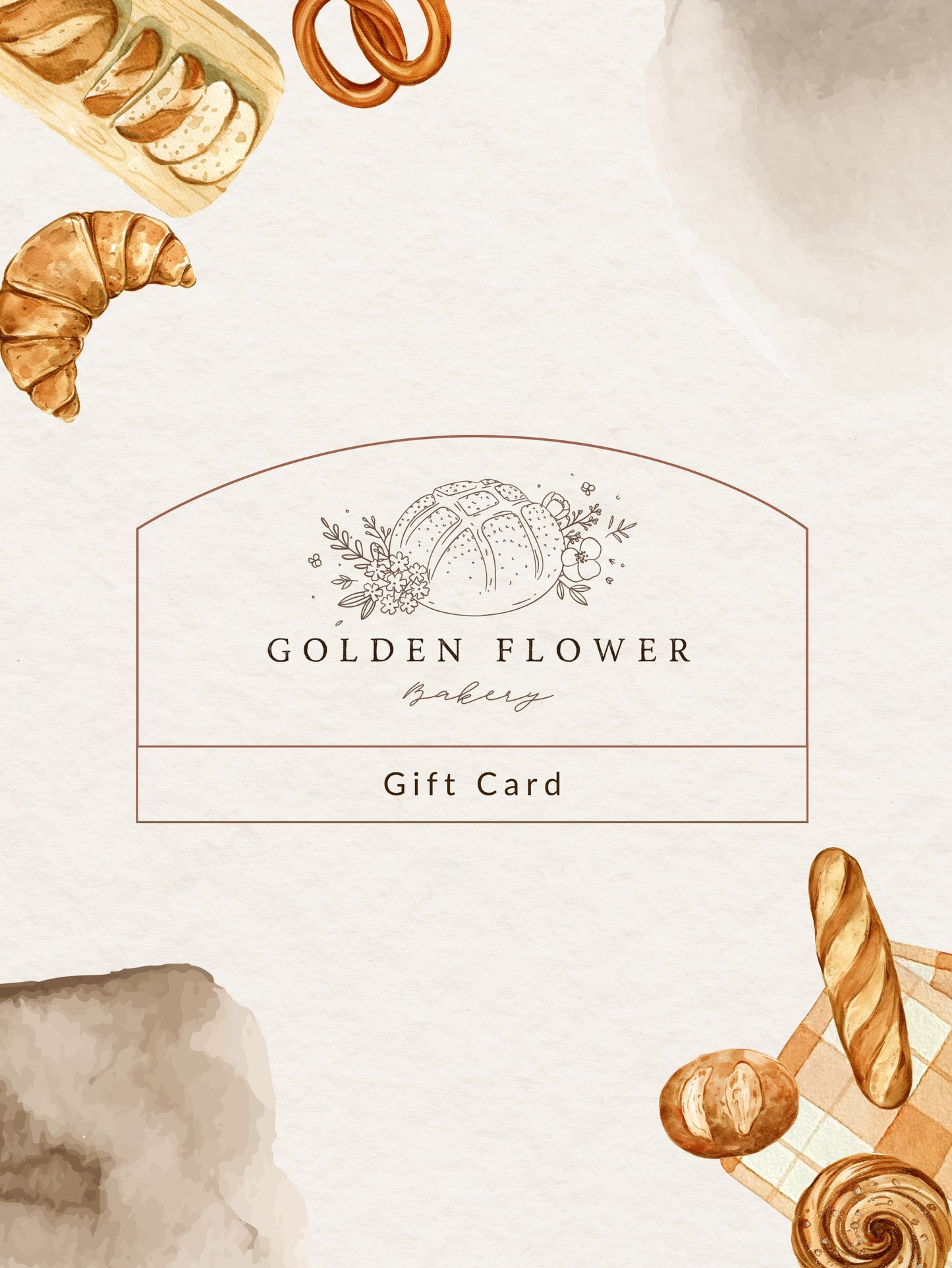 Golden Flower Bakery Gift Card